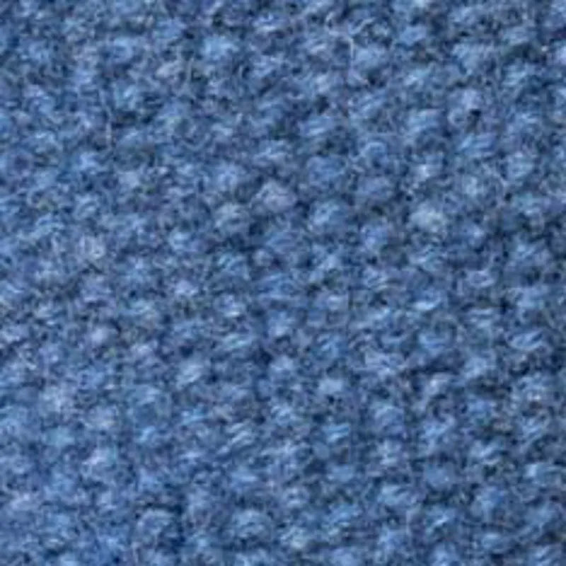 The Newton Sweater Polo in Heather Clear Blue