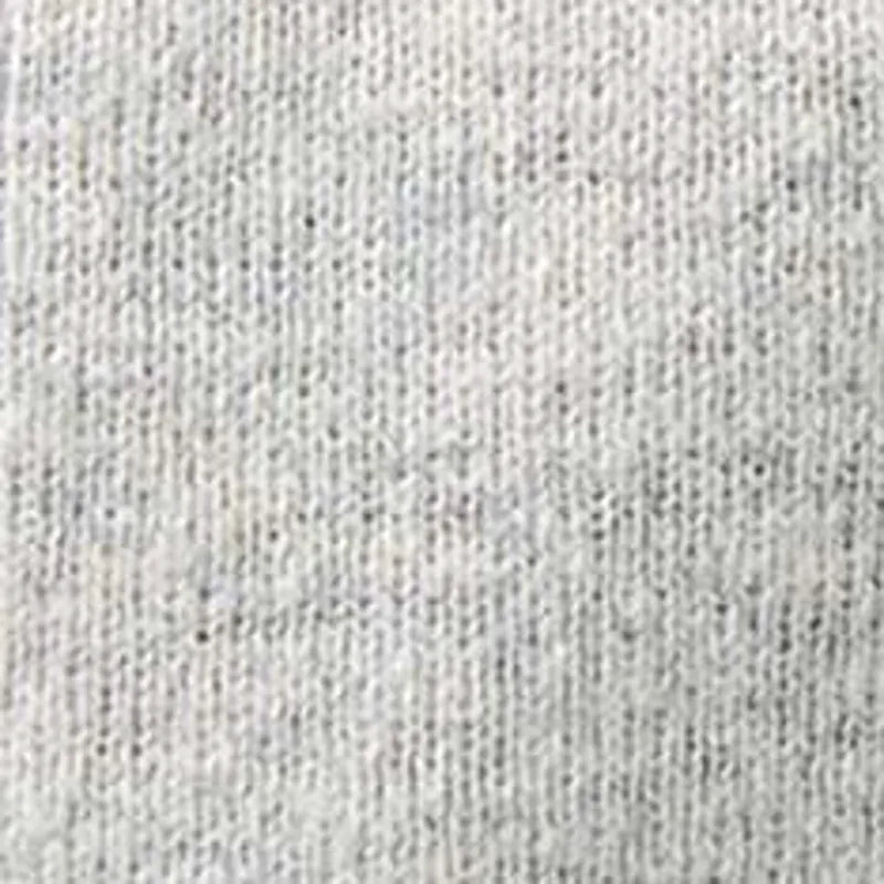 The Valencia Sweater Polo in Heather Grey Rib