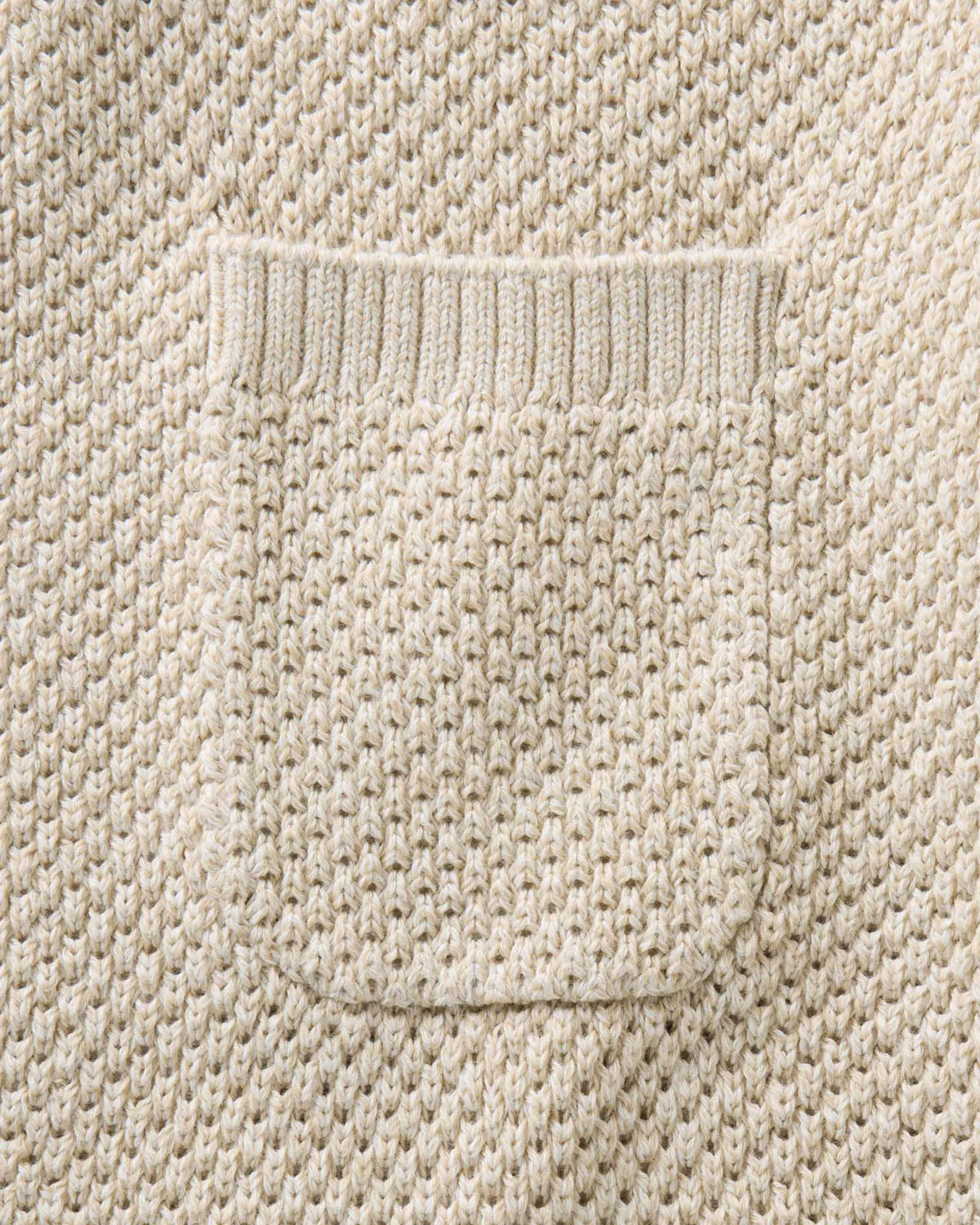 The Crawford Crew Sweater in Marled Natural