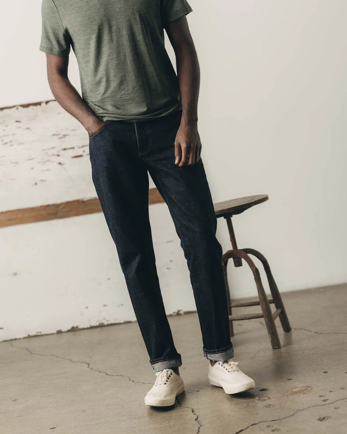 The Democratic Jean in Rinsed Yoshiwa Selvedge