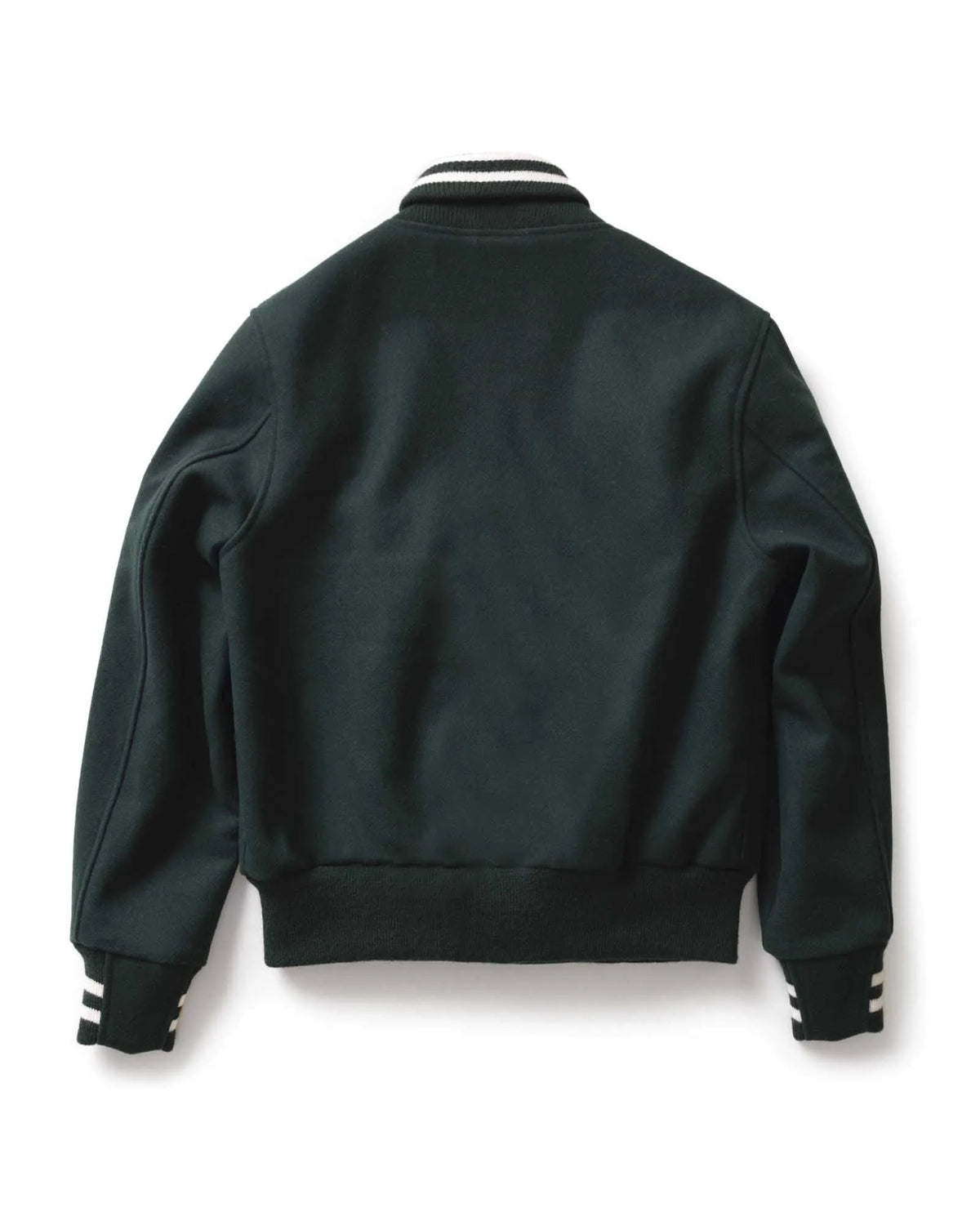 The Golden Bear Snap Bomber in Ivy Wool