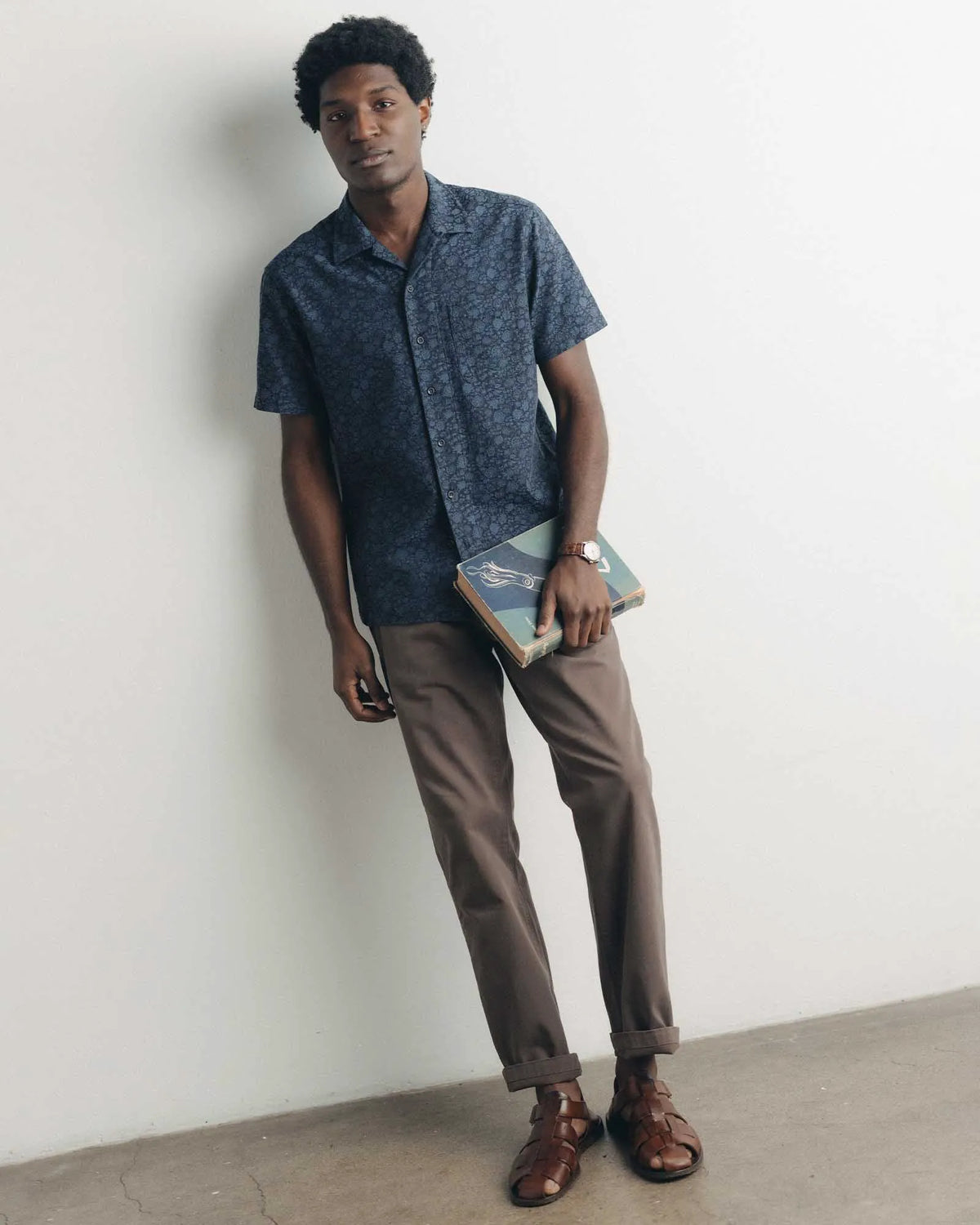 The Hawthorne Shirt in Japanese Night Bloom Jacquard