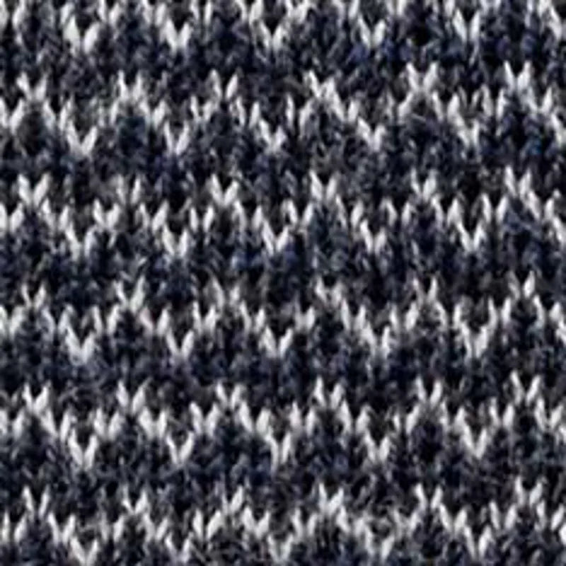 The Nichols Polo in Navy Birdseye Merino