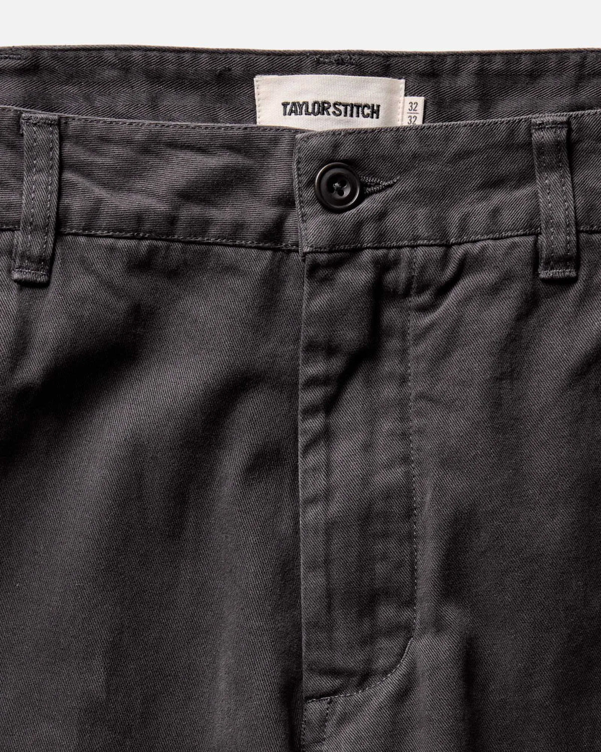 The Straight Foundation Pant in Organic Faded Black