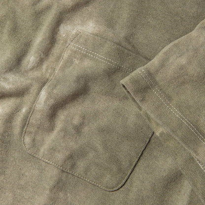 The Botanical Dye Tee in Moss