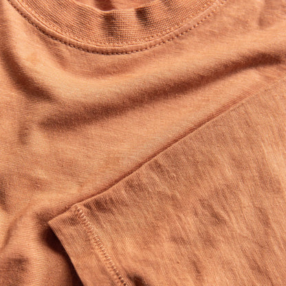 The Cotton Hemp Tee in Sunburn