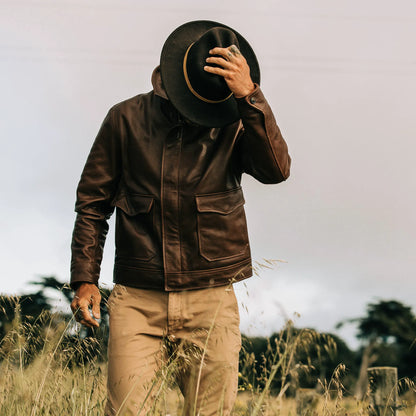 The Hangar Jacket in Espresso