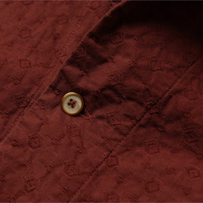 The Havana in Rusted Floral Jacquard