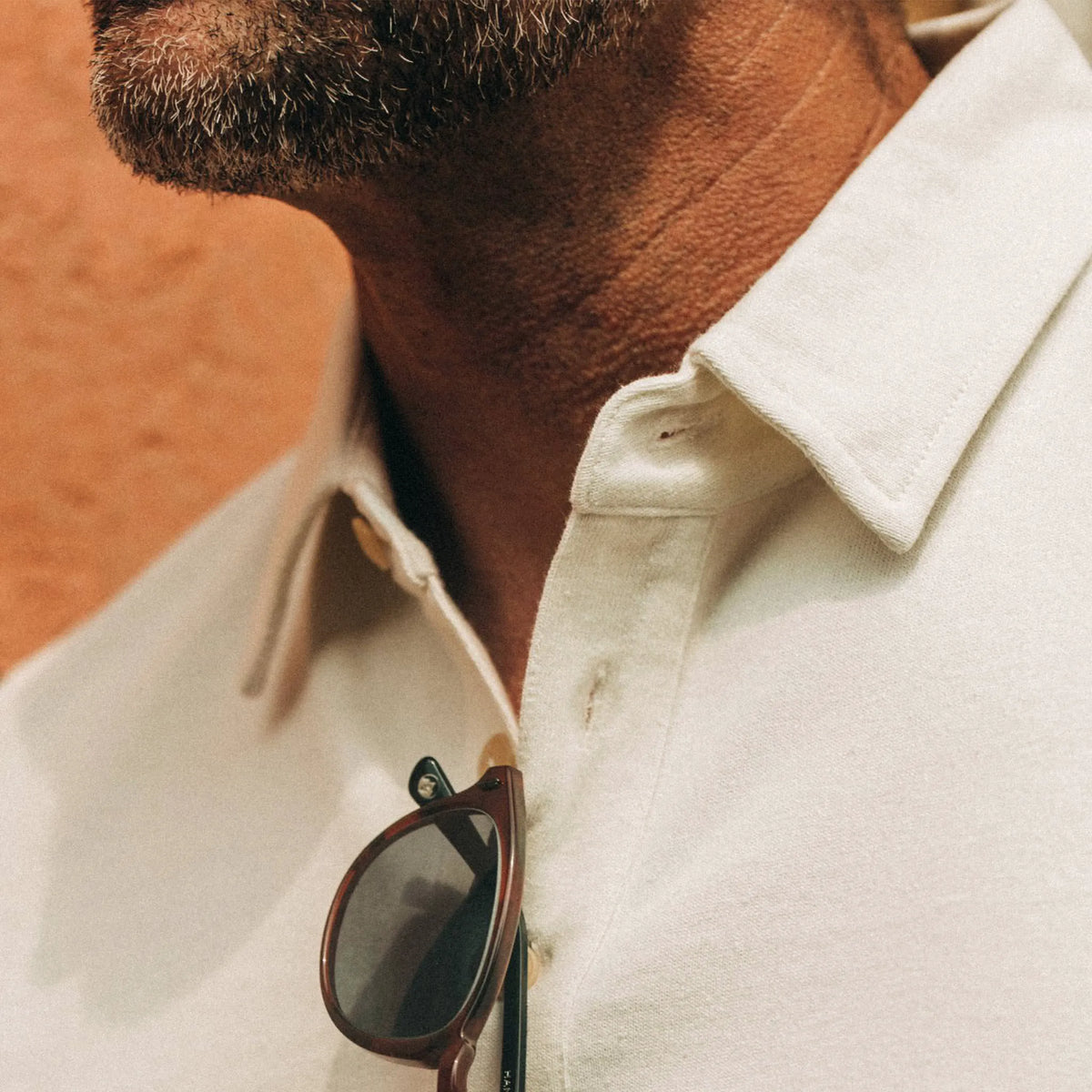 The Heavy Bag Polo in Natural