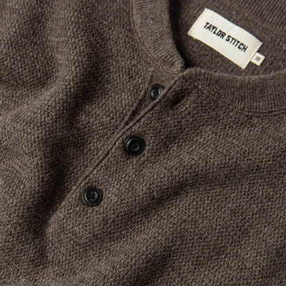 The Hudson Sweater in Walnut