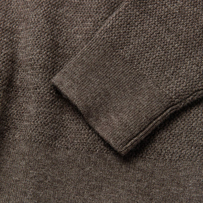 The Hudson Sweater in Walnut