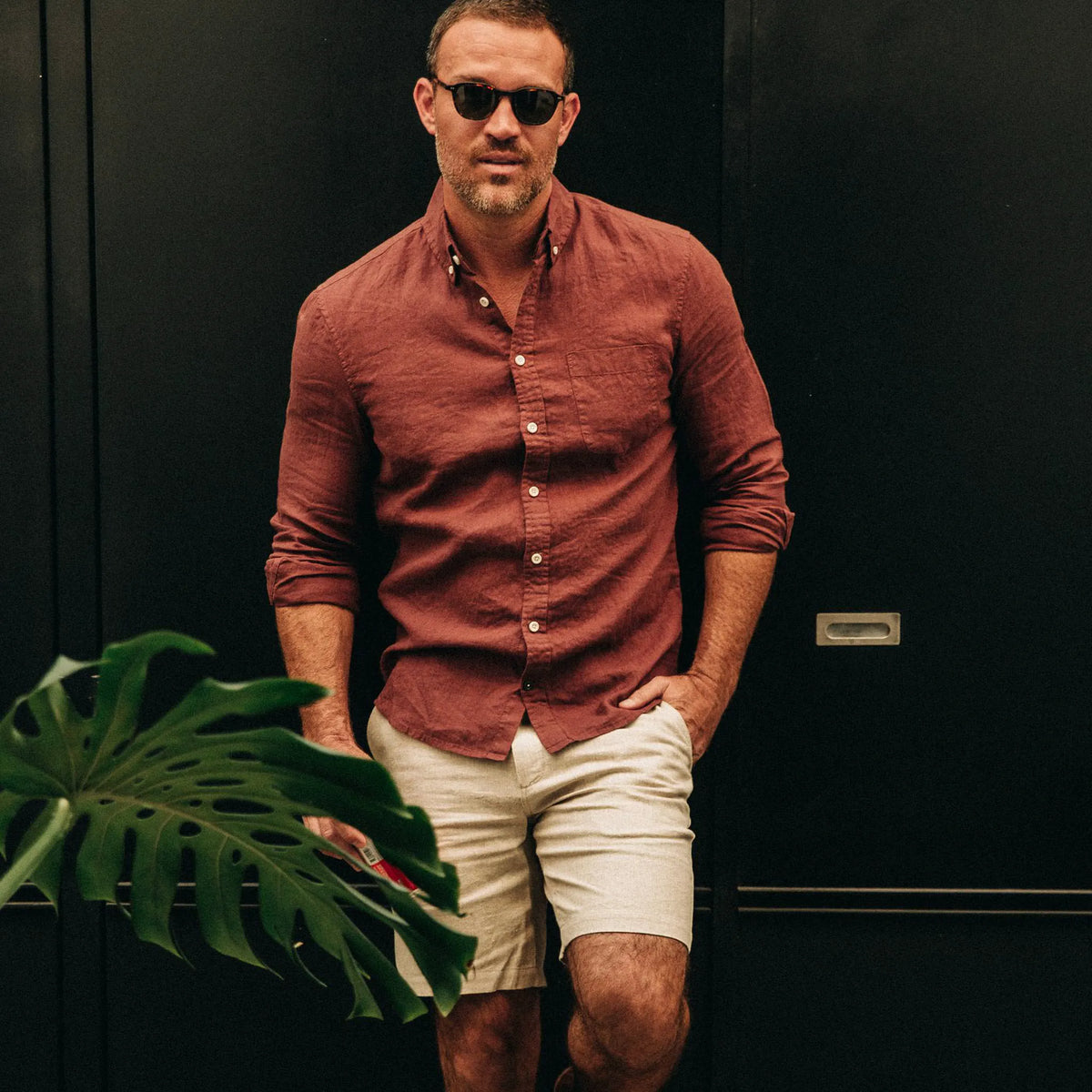 The Jack in Rust Linen