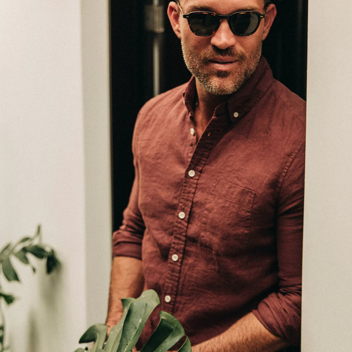 The Jack in Rust Linen