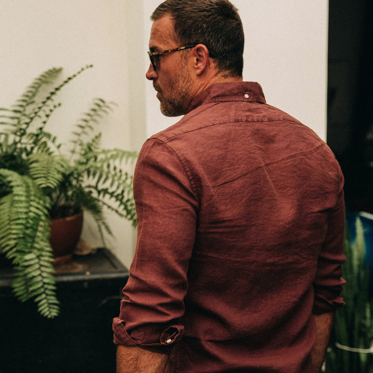 The Jack in Rust Linen