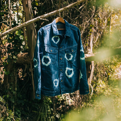 The Long Haul Jacket in Hand-Dyed Indigo