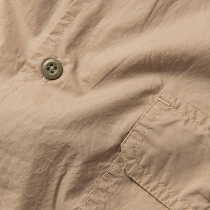 The Short Sleeve Officer Shirt in Khaki