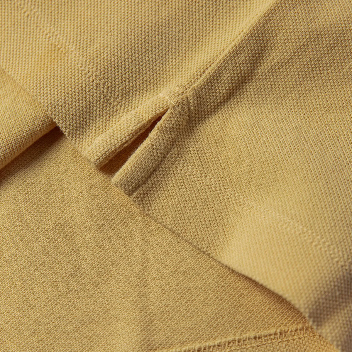 The Pique Polo in Straw