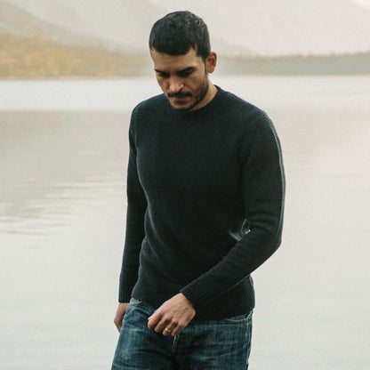 The Ventana Sweater in Navy