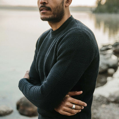 The Ventana Sweater in Navy