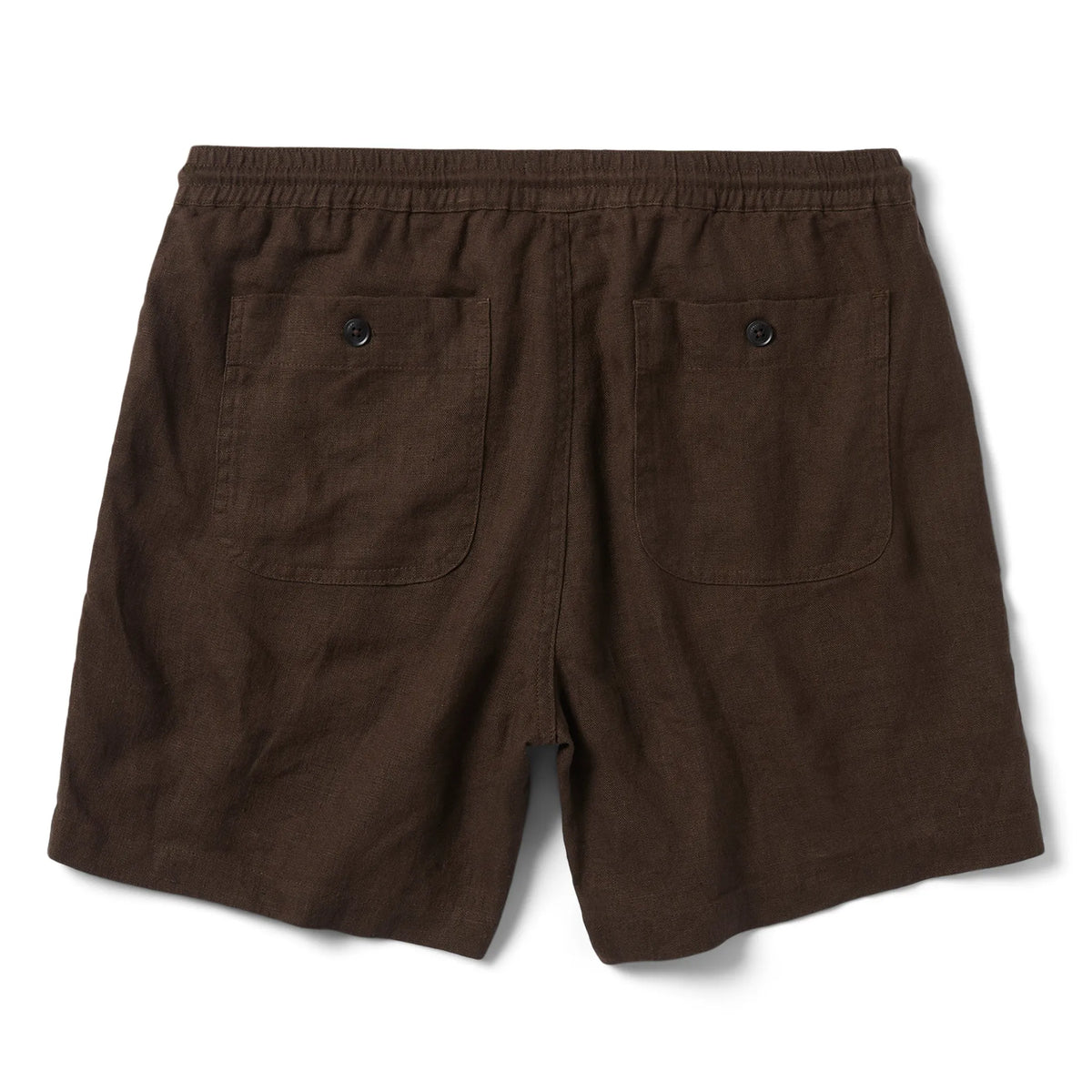 The Apres Short in Espresso Hemp