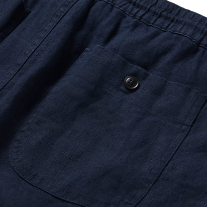 The Apres Short in Navy Hemp