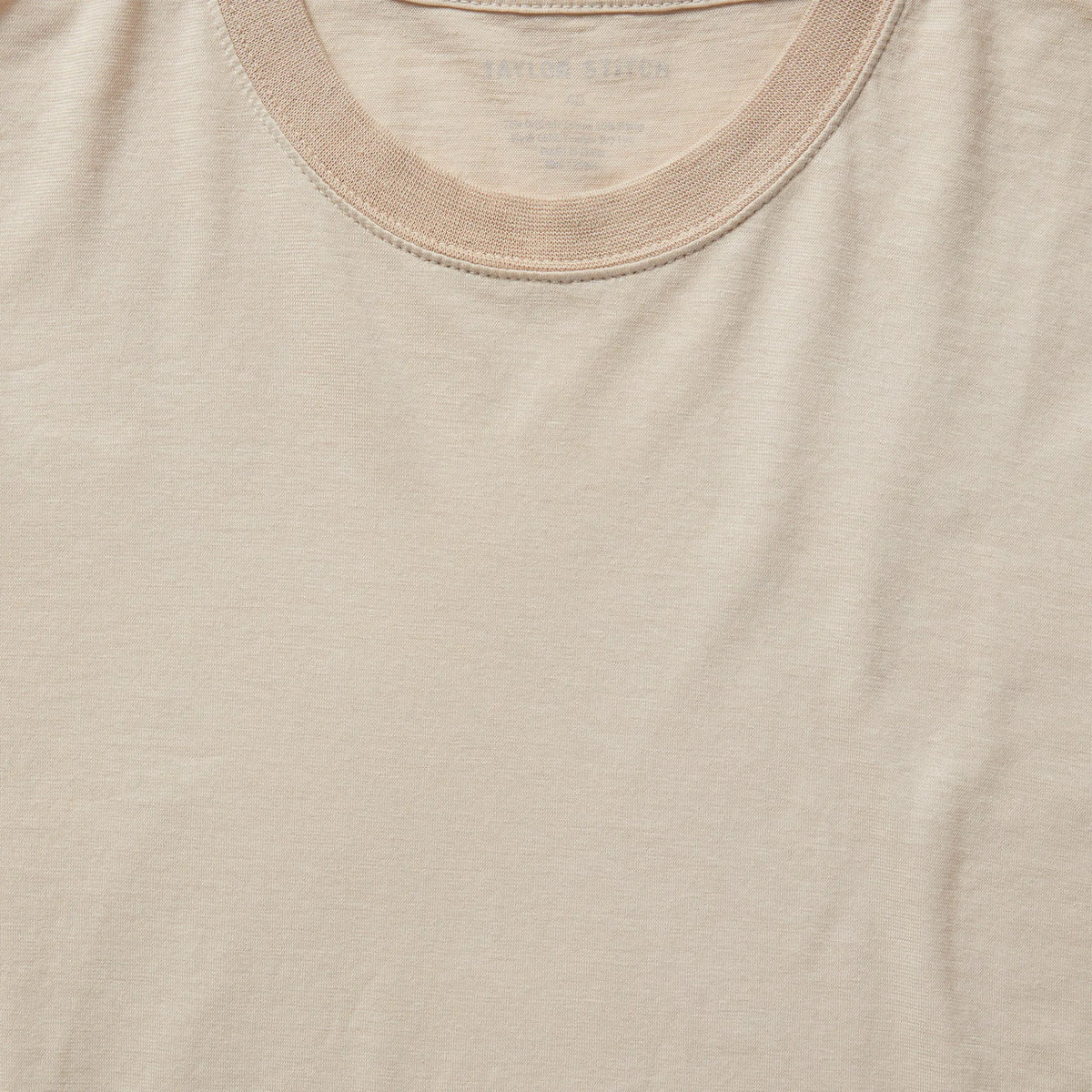 The Cotton Hemp Tee in Sand