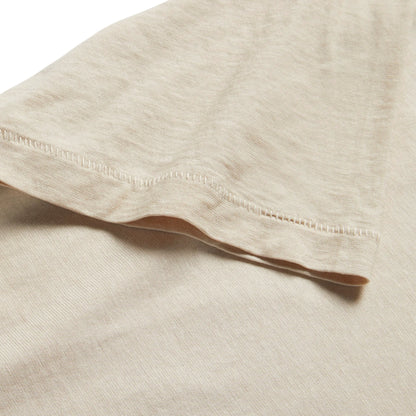 The Cotton Hemp Tee in Sand