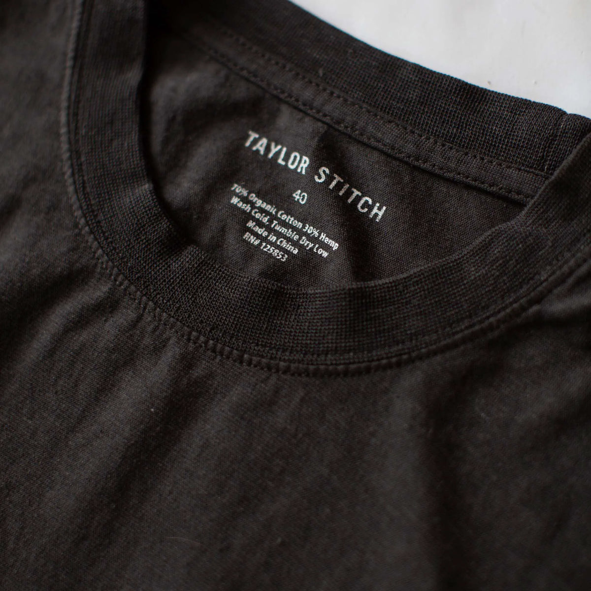 The Cotton Hemp Tee in Unite