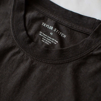 The Cotton Hemp Tee in Unite