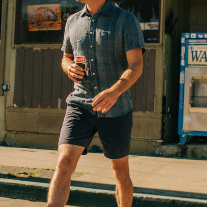 The Foundation Short in Navy Twill