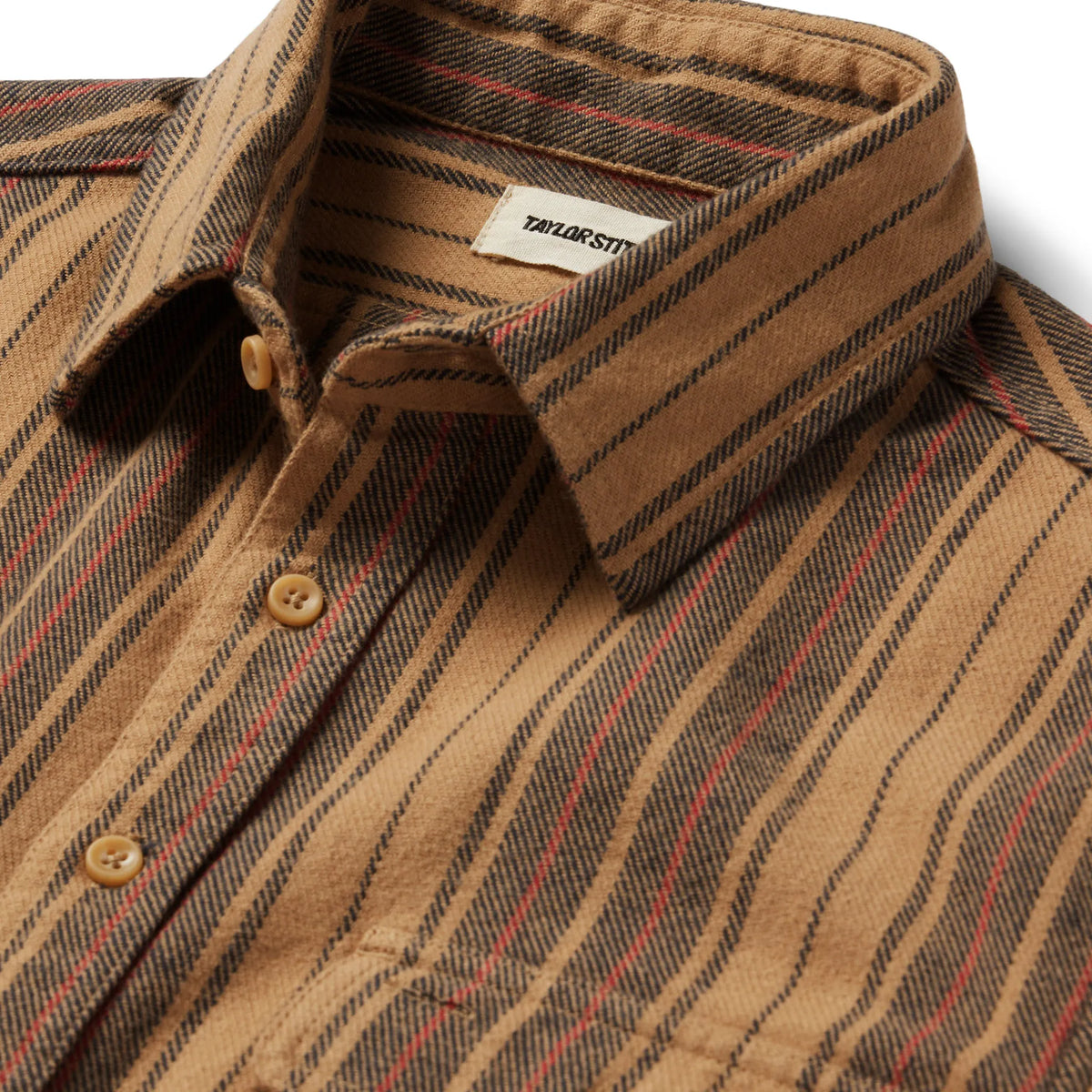 The Ledge Shirt in Sunset Stripe