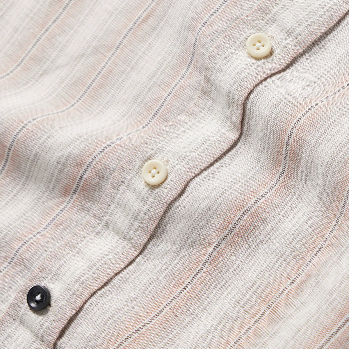 The Short Sleeve California in Dusty Rose Stripe