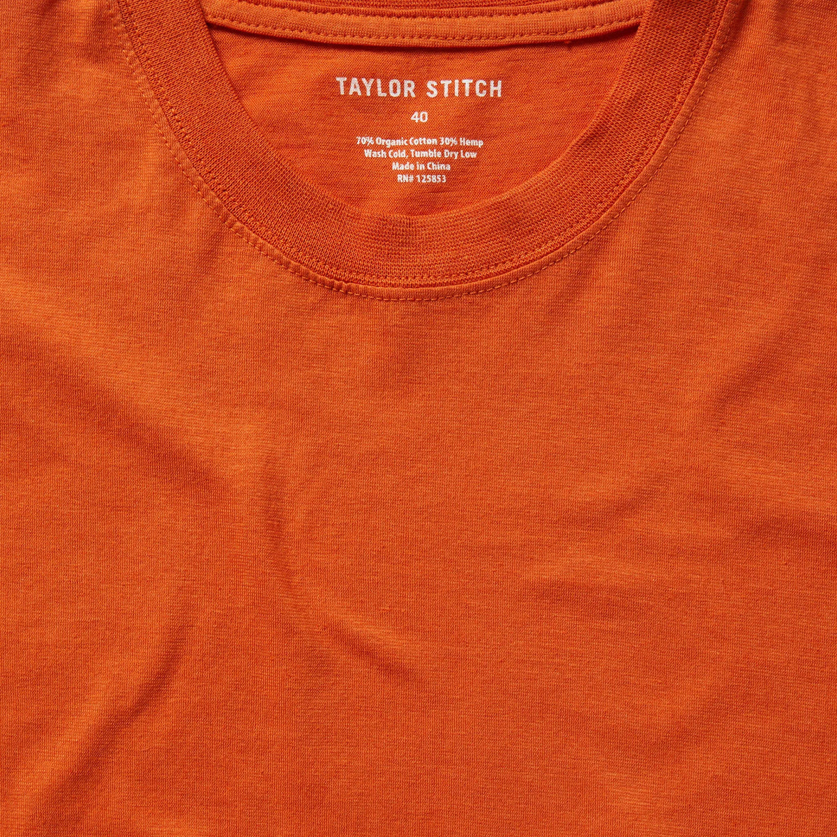 The Cotton Hemp Tee in Monarch