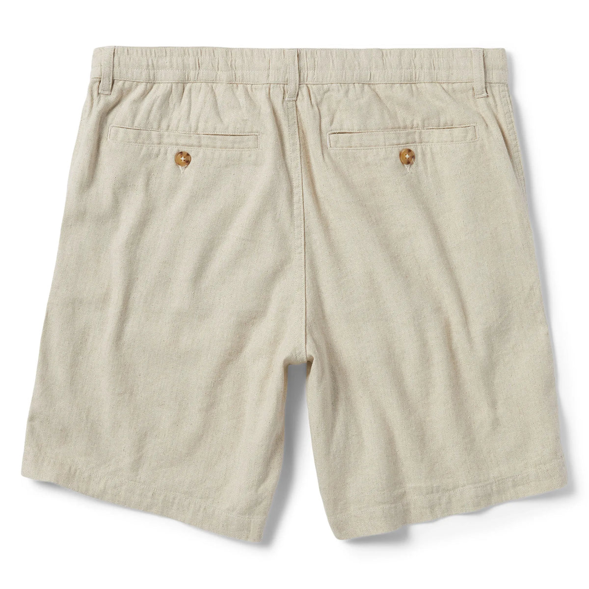 The Easy Short in Natural Herringbone