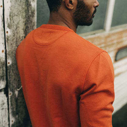 The Fillmore Crewneck in Rust