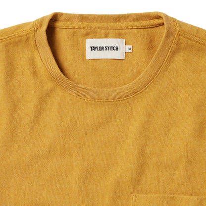 The Heavy Bag Tee in Gold