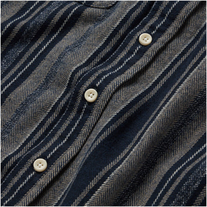 The Ledge Shirt in Ocean Stripe