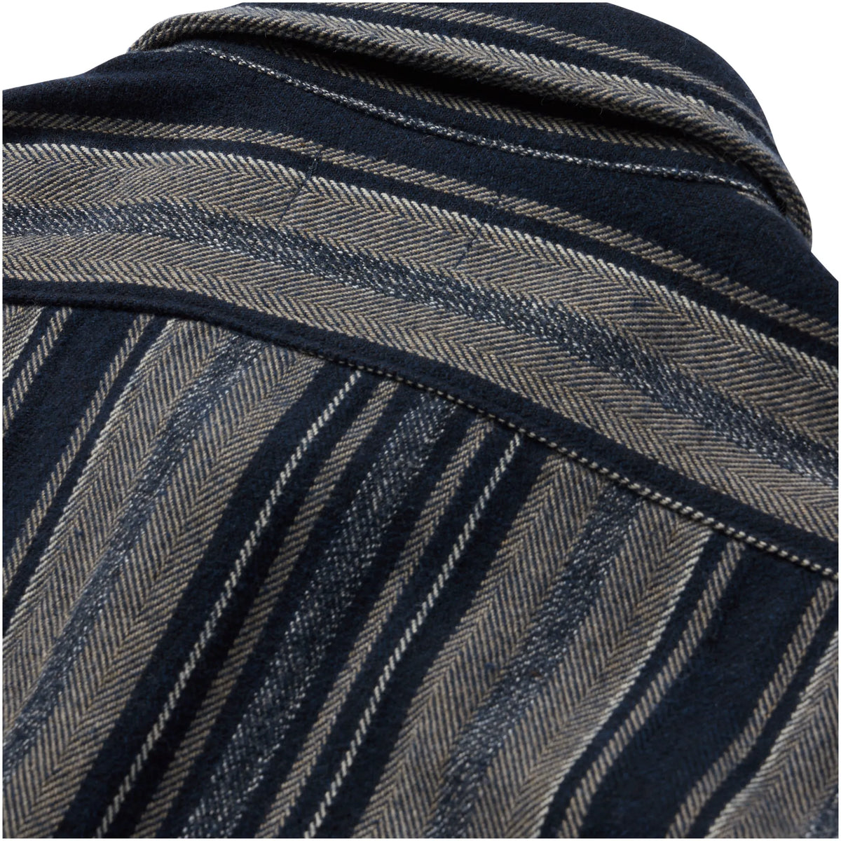 The Ledge Shirt in Ocean Stripe