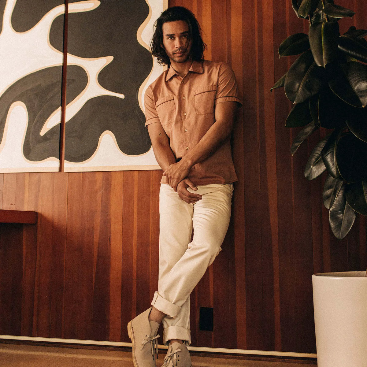 The Tulum in Rust Stripe