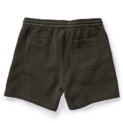 The Apres Short in Army Waffle