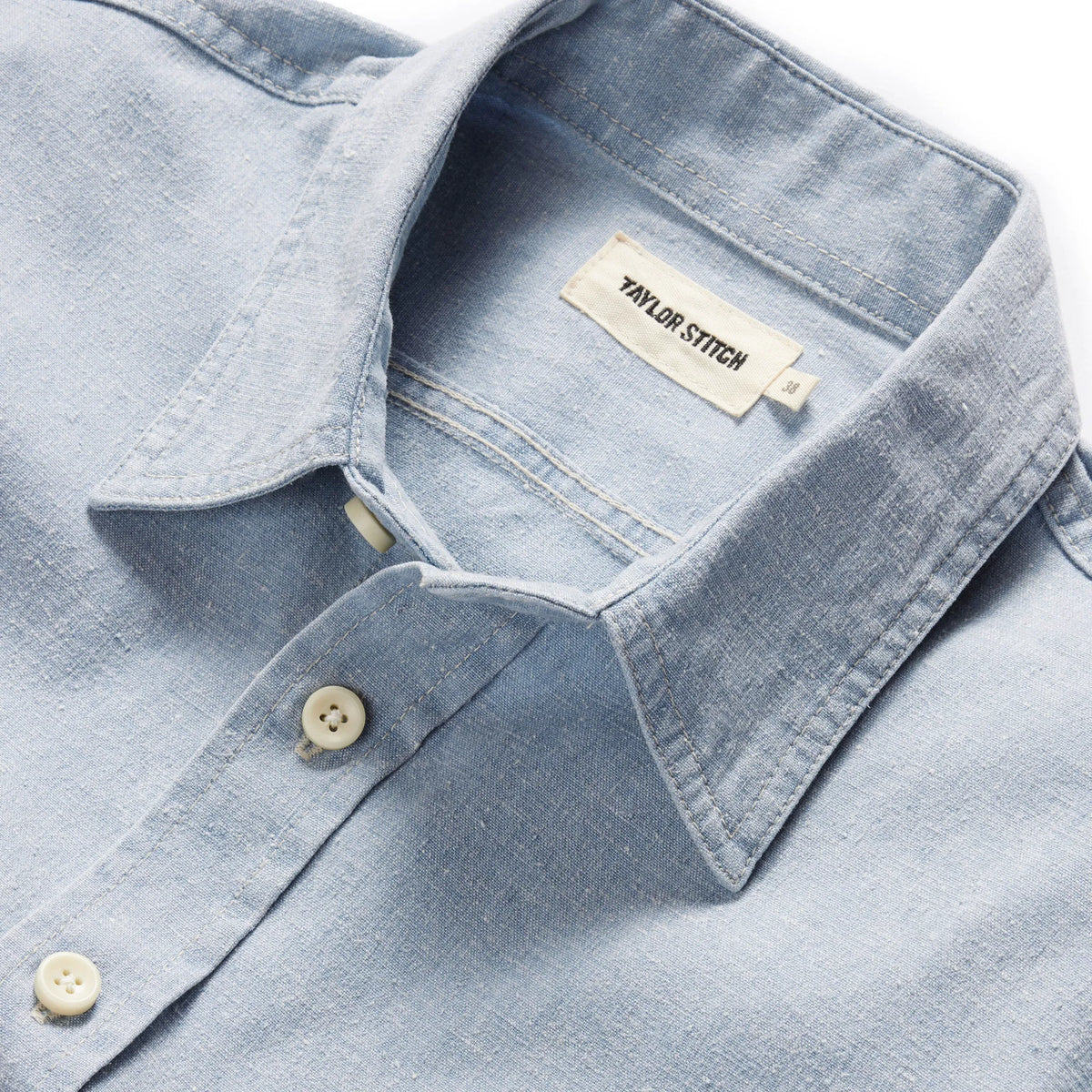 The Utility Shirt in Washed Indigo Boss Duck