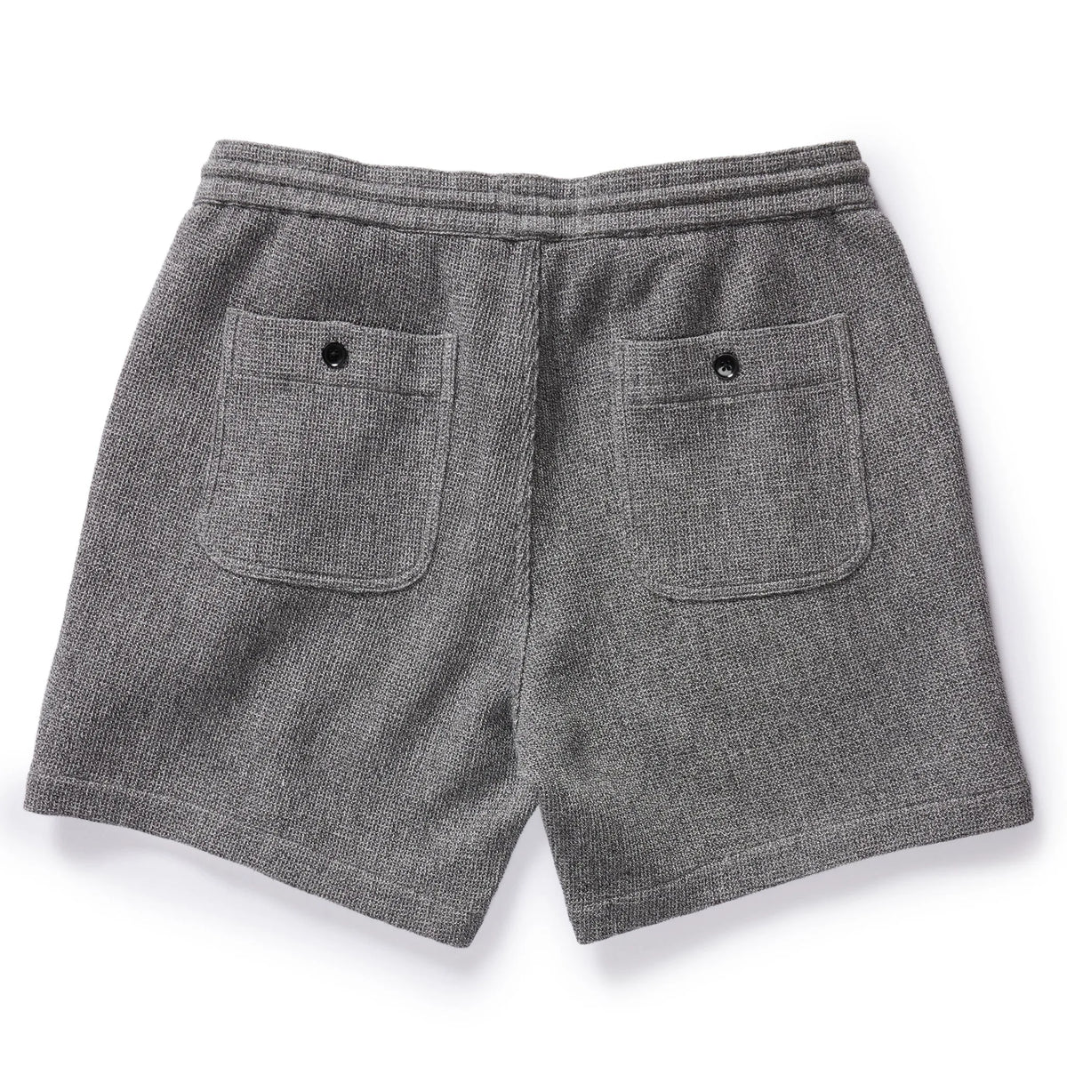 The Apres Short in Charcoal Waffle