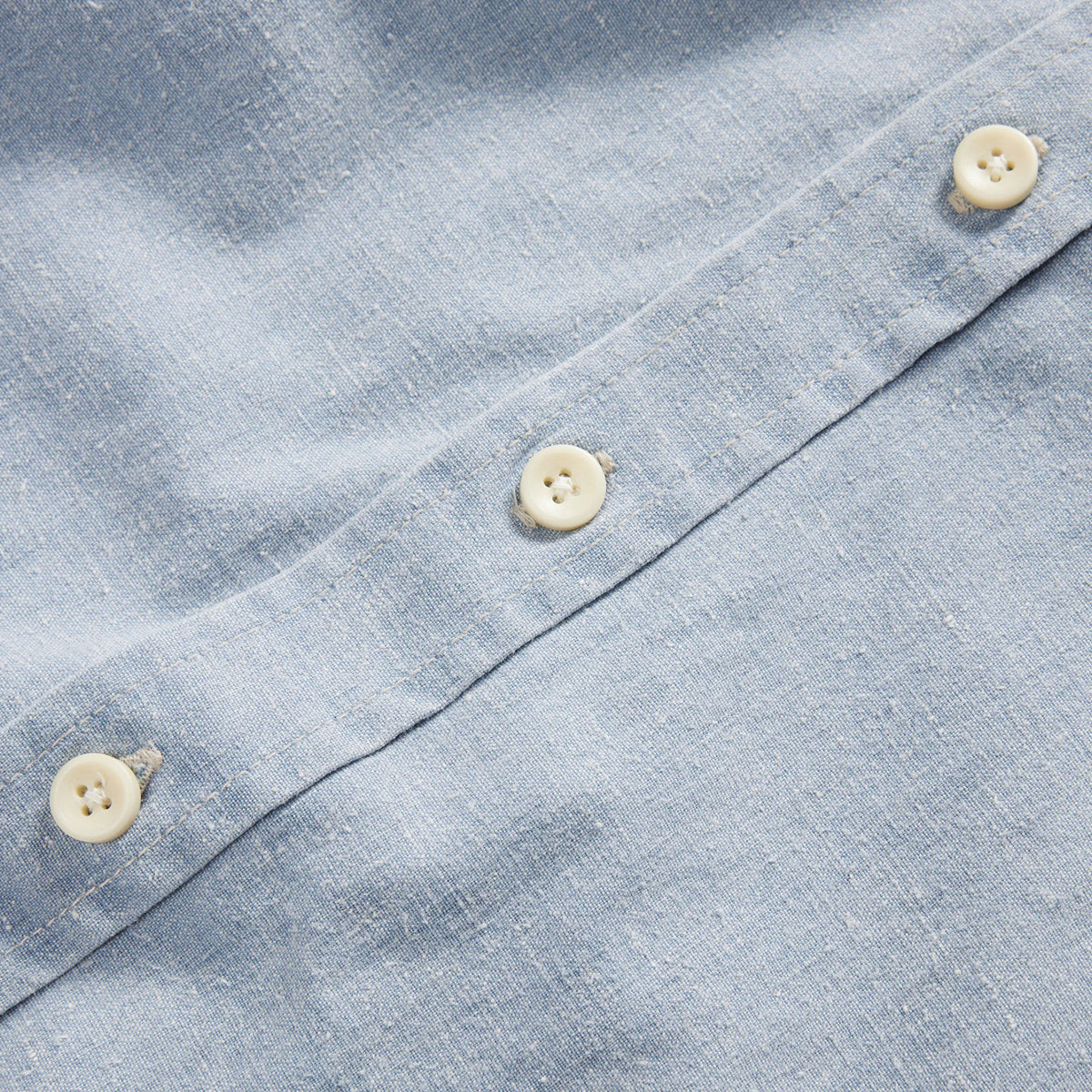 The Utility Shirt in Washed Indigo Boss Duck