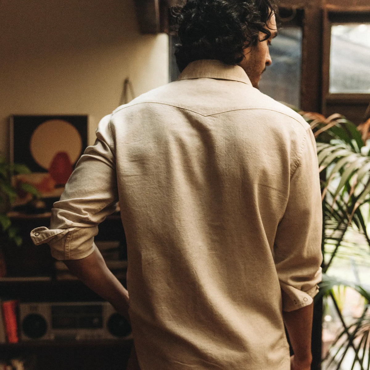 The Western Shirt in Natural