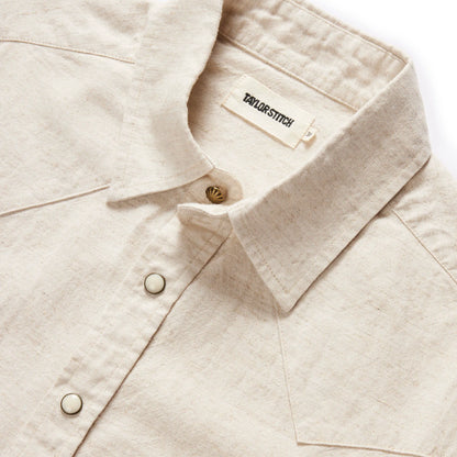 The Western Shirt in Natural