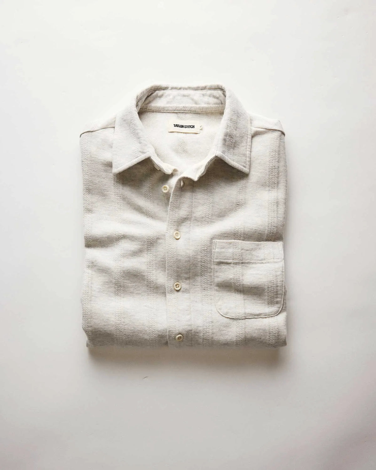 The Short Sleeve California in Heather Ash Pointelle Stripe
