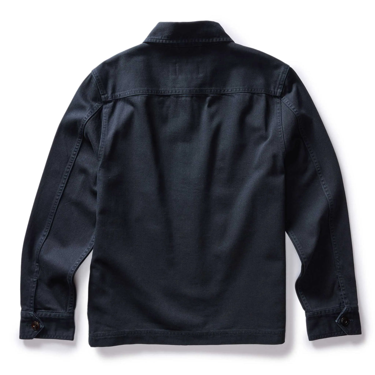 The Station Jacket in Dark Navy Broken Twill