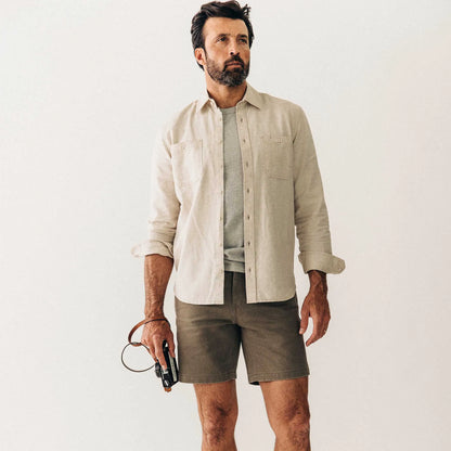 The Utility Shirt in Natural Nep