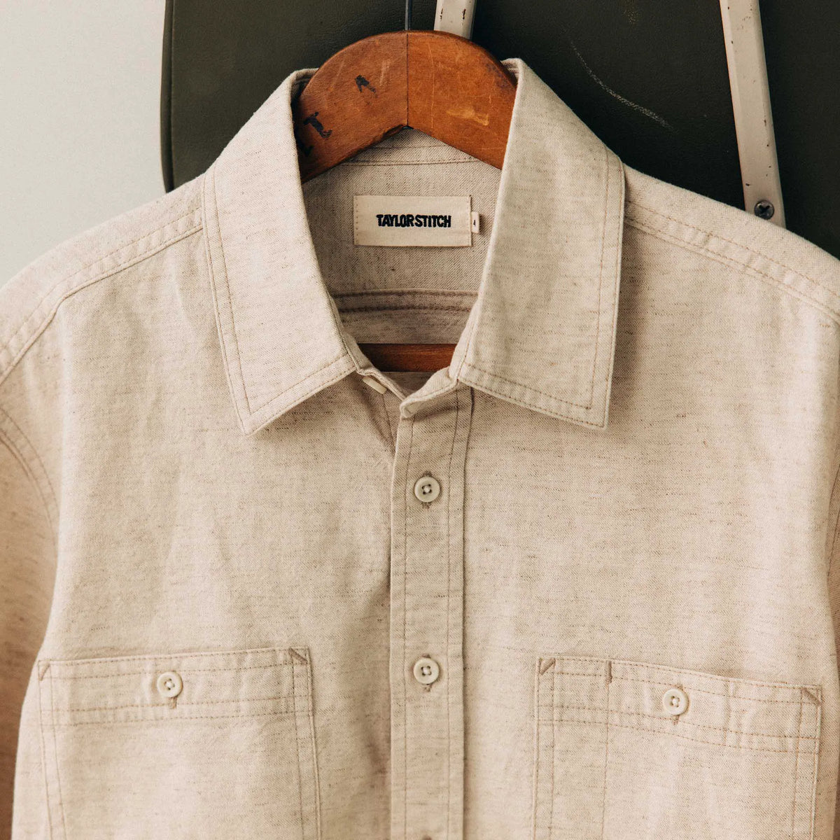 The Utility Shirt in Natural Nep