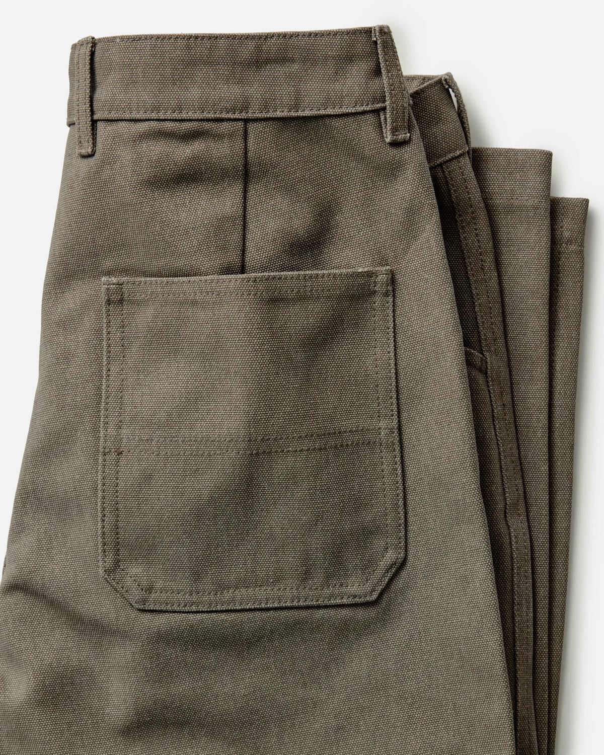 The Camp Pant in Stone Chipped Canvas